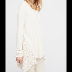 NWOT Free People No Frills Pullover